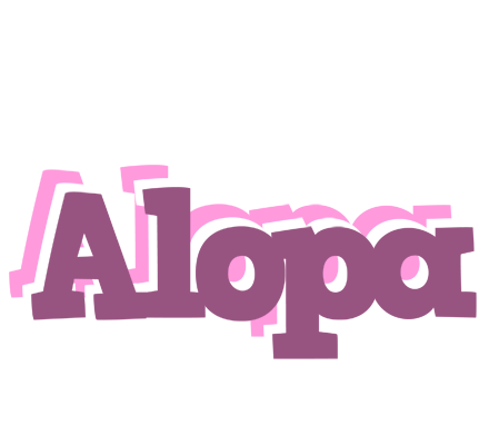 Alopa relaxing logo