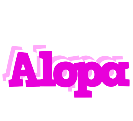 Alopa rumba logo