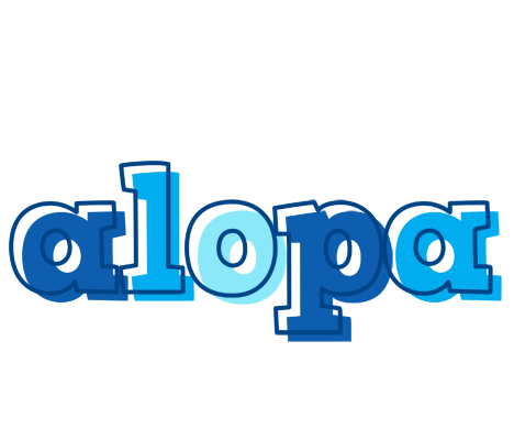 Alopa sailor logo