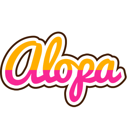 Alopa smoothie logo