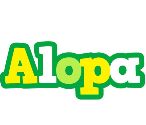 Alopa soccer logo