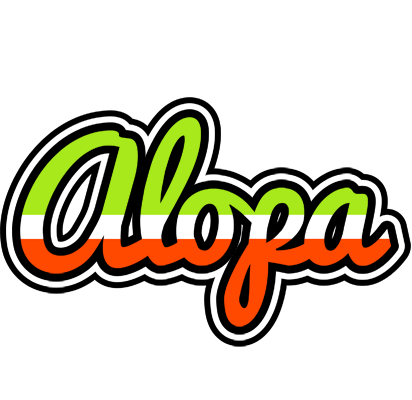 Alopa superfun logo