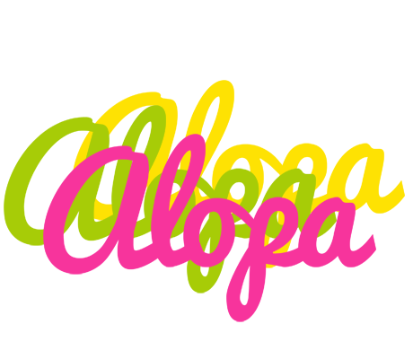Alopa sweets logo
