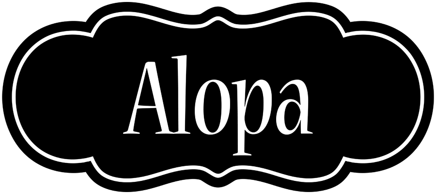 Alopa welcome logo