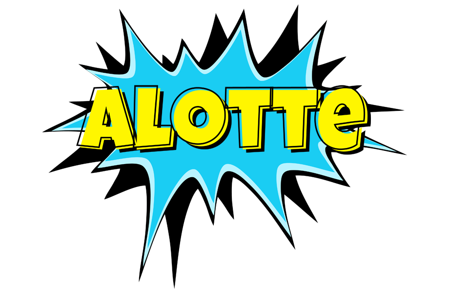 Alotte amazing logo