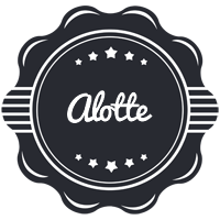 Alotte badge logo