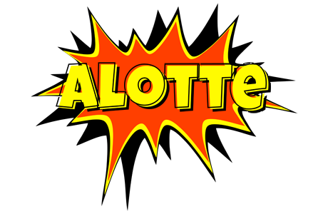 Alotte bazinga logo