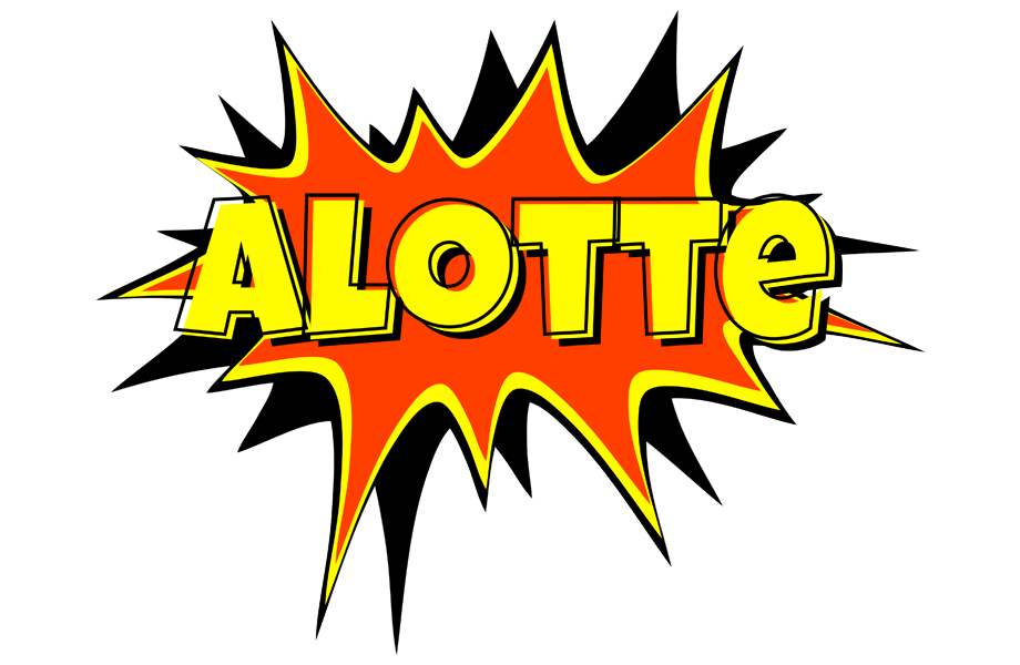 Alotte bazinga logo