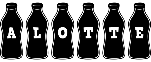Alotte bottle logo