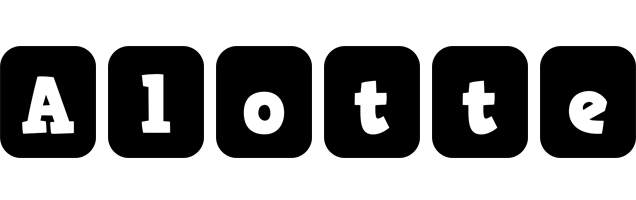 Alotte box logo