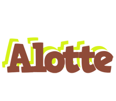 Alotte caffeebar logo