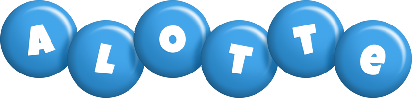 Alotte candy-blue logo