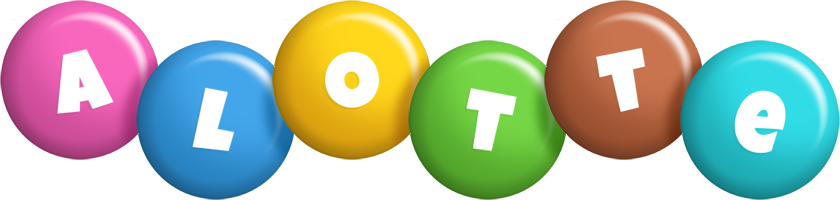 Alotte candy logo