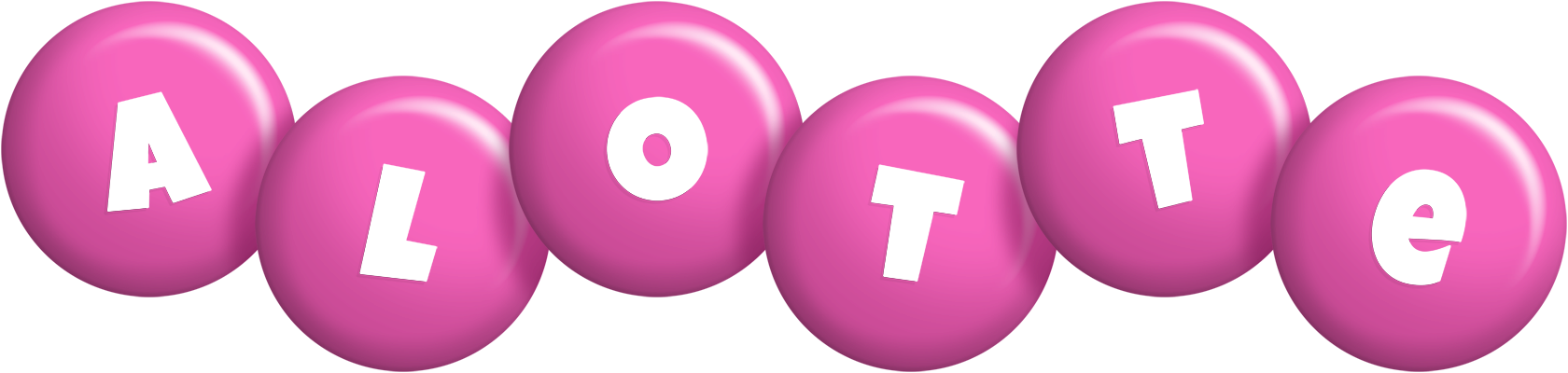Alotte candy-pink logo