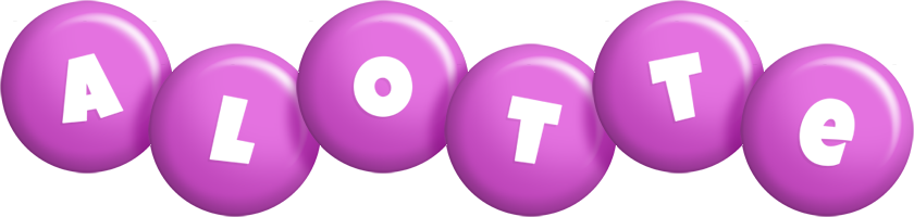 Alotte candy-purple logo
