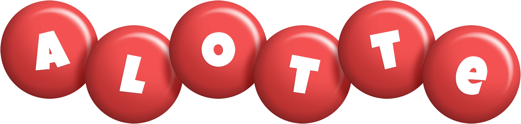Alotte candy-red logo
