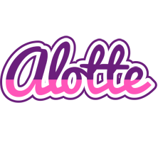 Alotte cheerful logo