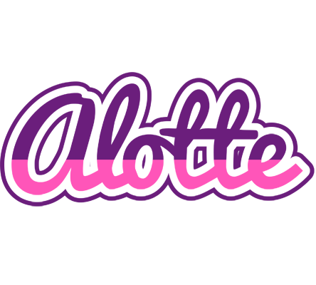 Alotte cheerful logo