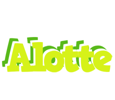 Alotte citrus logo