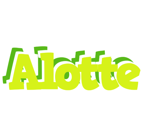 Alotte citrus logo