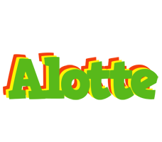 Alotte crocodile logo