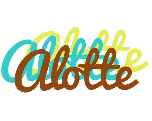 Alotte cupcake logo