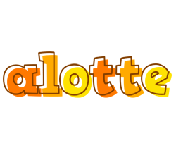 Alotte desert logo