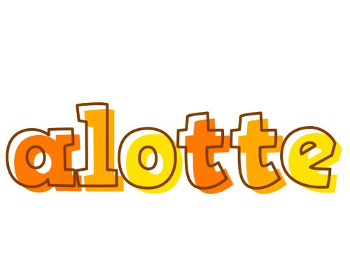 Alotte desert logo