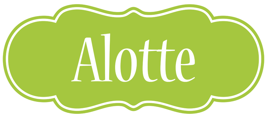 Alotte family logo