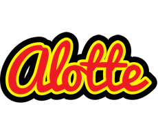 Alotte fireman logo