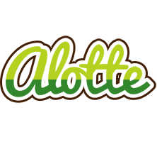 Alotte golfing logo