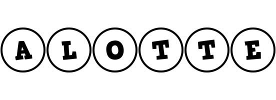 Alotte handy logo