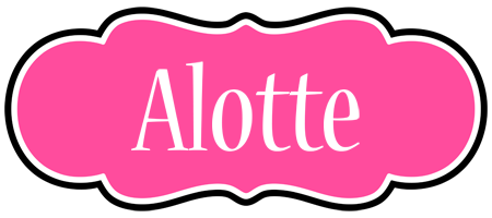 Alotte invitation logo