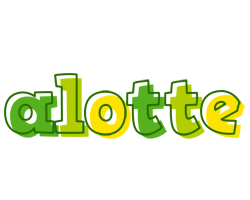 Alotte juice logo