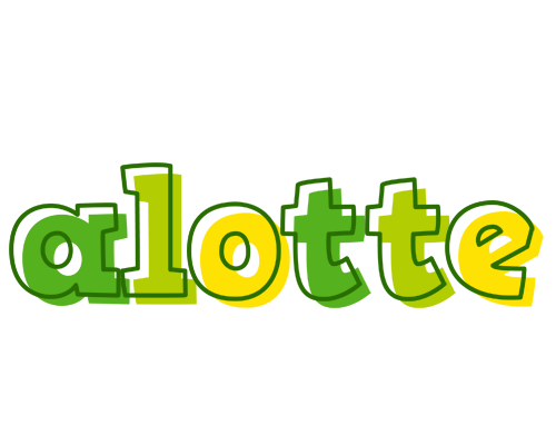 Alotte juice logo