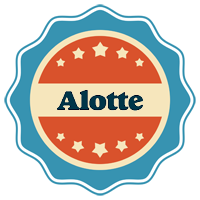 Alotte labels logo