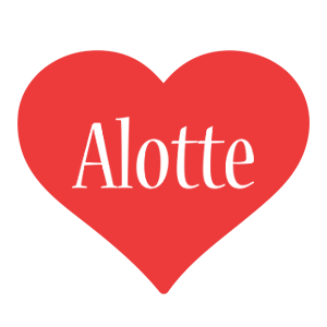 Alotte love logo