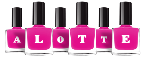Alotte nails logo