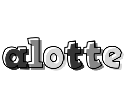 Alotte night logo