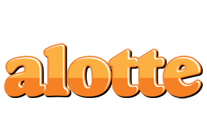 Alotte orange logo