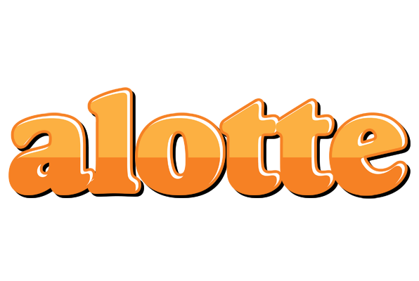 Alotte orange logo