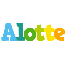Alotte rainbows logo