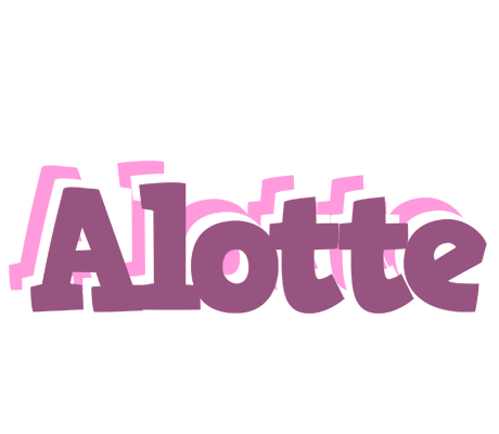 Alotte relaxing logo