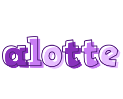 Alotte sensual logo