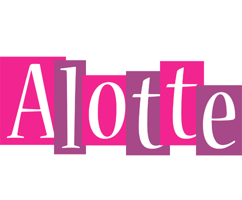 Alotte whine logo
