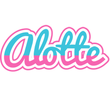 Alotte woman logo