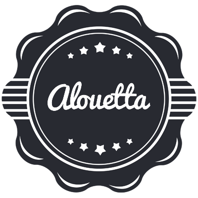 Alouetta badge logo