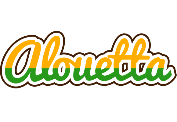 Alouetta banana logo