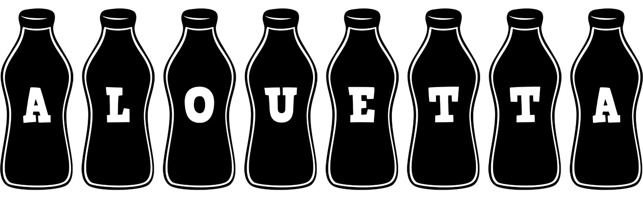 Alouetta bottle logo