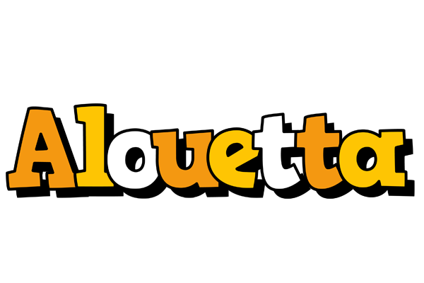 Alouetta cartoon logo
